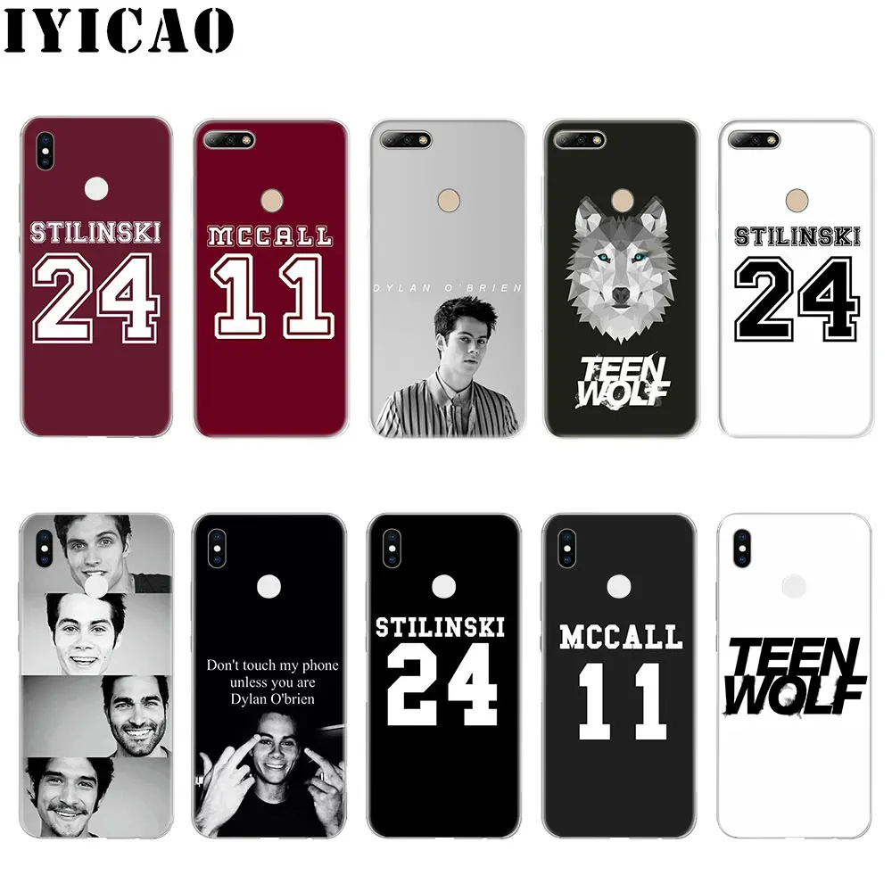 IYICAO прочный Чехол Teen Wolf Stilinski 24 Данбар 9 Жесткий чехол для Huawei P8 P9 P10 P20 P30 Lite 2015 2016 2017