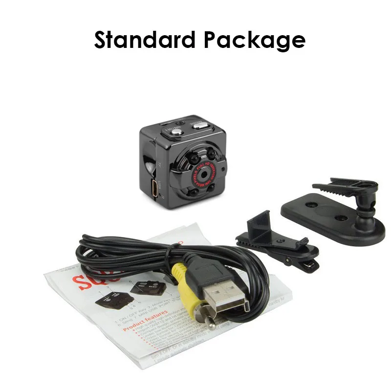 SQ8 мини Gizli Kamera Espion HD 1080P секретная DVR камера микро видео Ночная видеокамера Спорт DV рекордер невидимая маленькая Карманная камера