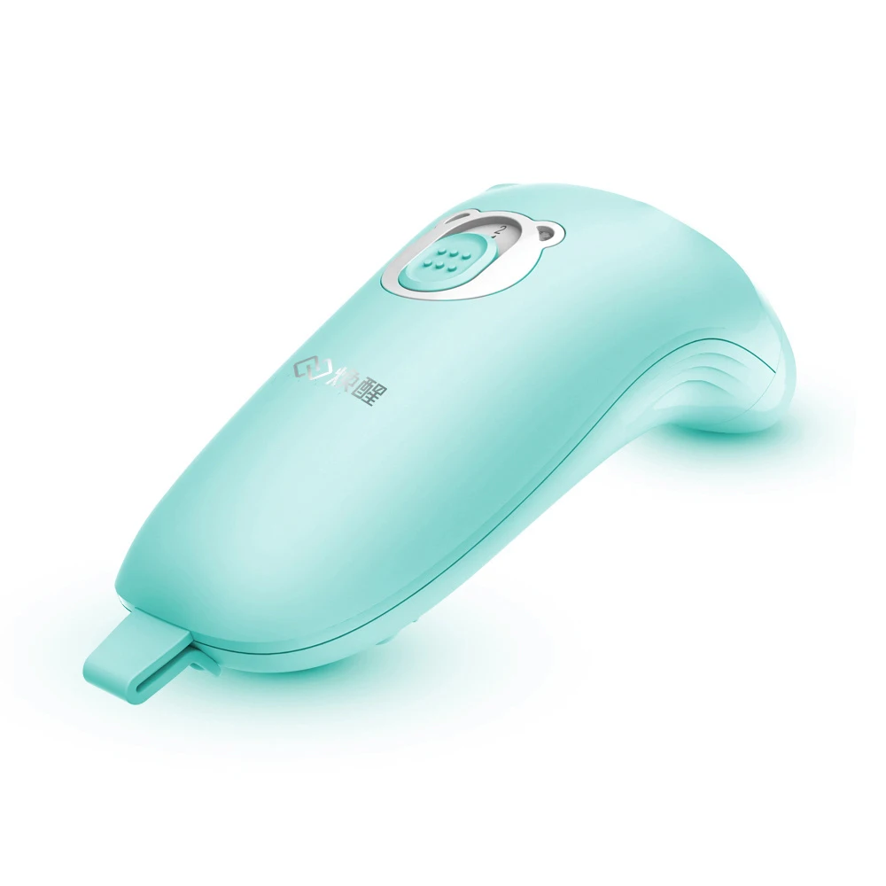 Light Blue Xiaomi Mijia HuanXing Детский Электрический Маникюрный триммер для ногтей безопасный низкий уровень шума ночной Светильник для детей - Цвет: Light Blue
