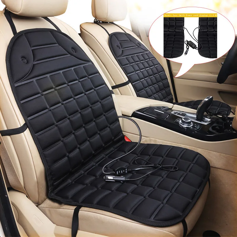 12V Singel/Pair Electric Heated Car Seat Cushion Cover Heater Warm Winter Household Driver | Автомобили и мотоциклы