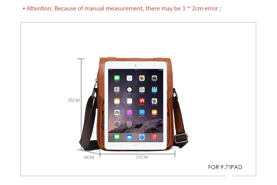 Мужская сумка для iPad 9.7" jeep buluo, оранжевая сумка для документов, портфель на плечевом ремне, кожаная сумка-тоут для путешествий, кросс-боди сумка, все сезоны