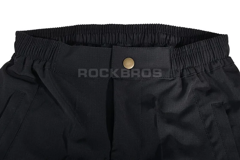ROCKBROS мужские и женские спортивные штаны для езды на велосипеде, ветрозащитные дышащие велосипедные штаны, многофункциональные штаны для бега, пешего туризма, рыбалки, фитнеса