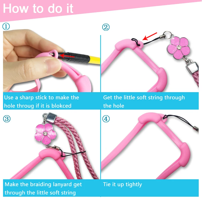 Универсальный мягкий чехол для телефона из ТПУ со шнурком девушек и женщин |