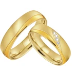 Обручальное Кольцо Love Alliance для мужчин и женщин, кольцо на юбилей, желтое, розовое золото, серебро, обручальные парные кольца