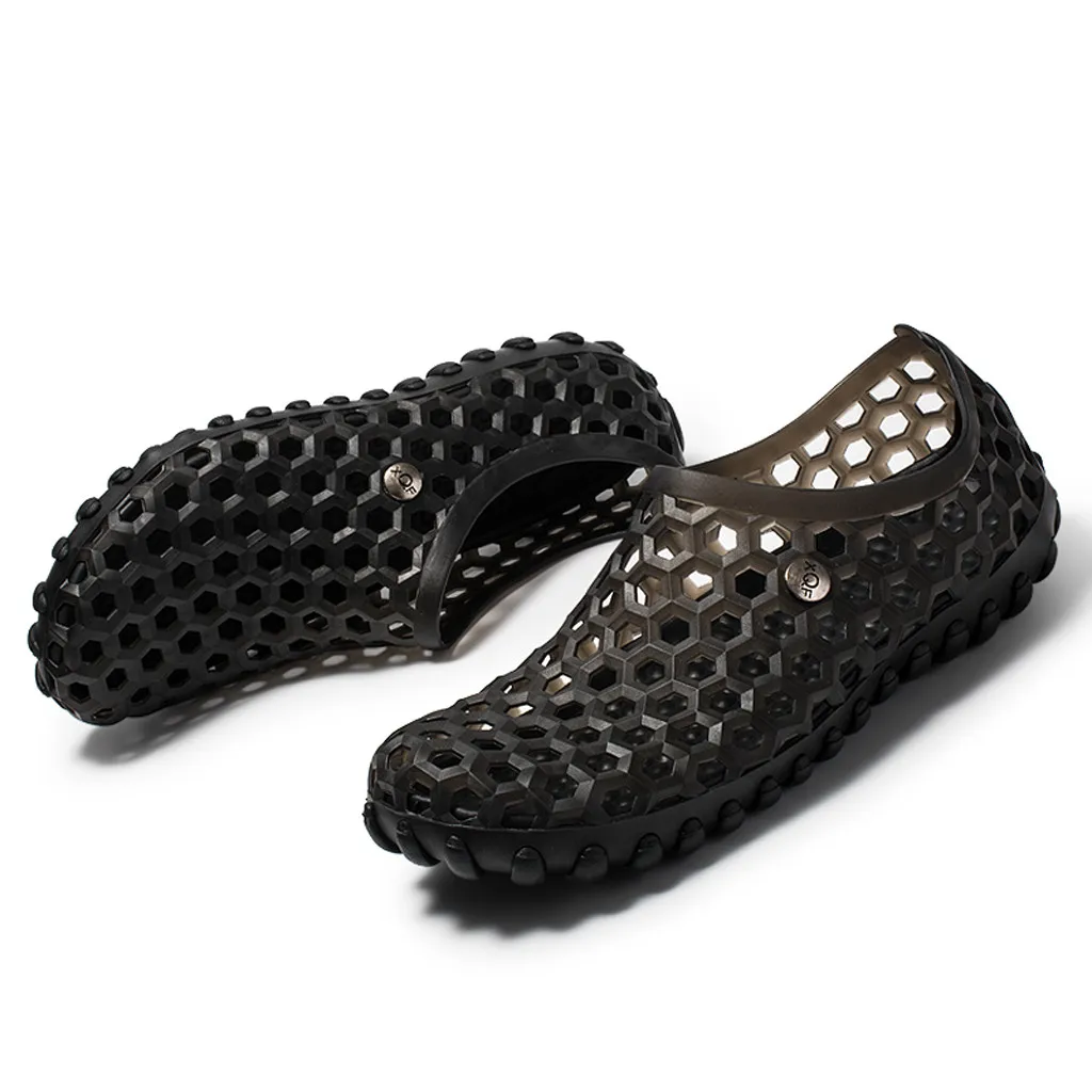 Новинка 2019 года мужские сандалии летние шлепанцы размера плюс Мужская обувь с