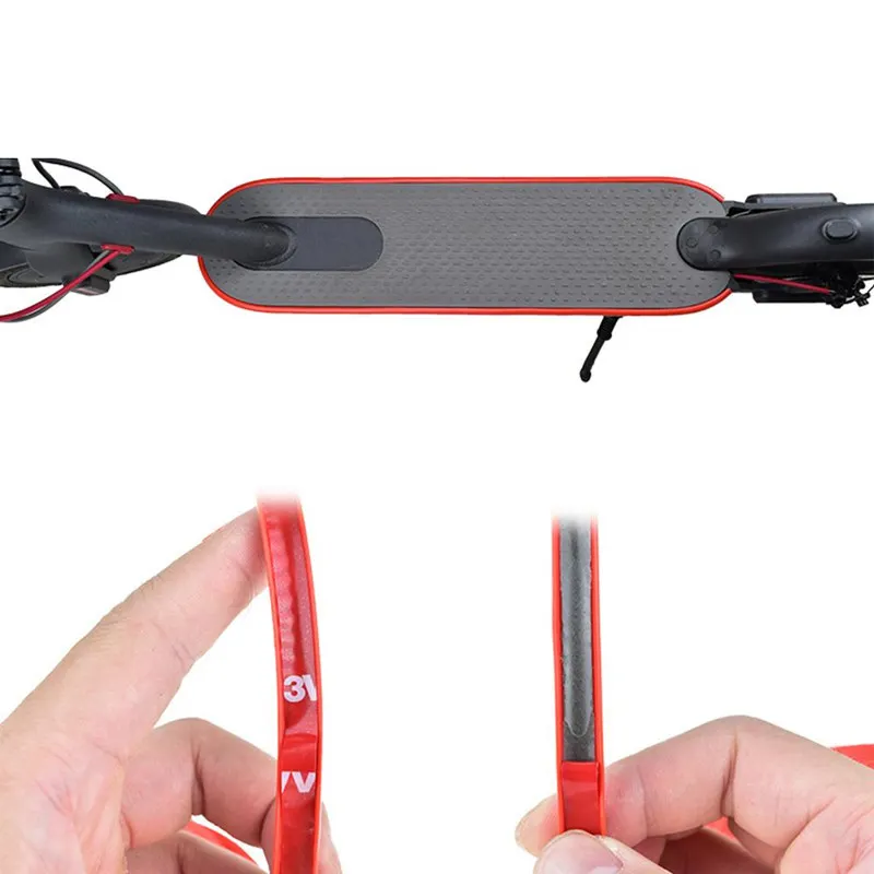 Skateboard Protective Tape Bumper Decorative Strips Decals Accessories for Xiaomi Mijia M365 Electric Scooter | Спорт и развлечения