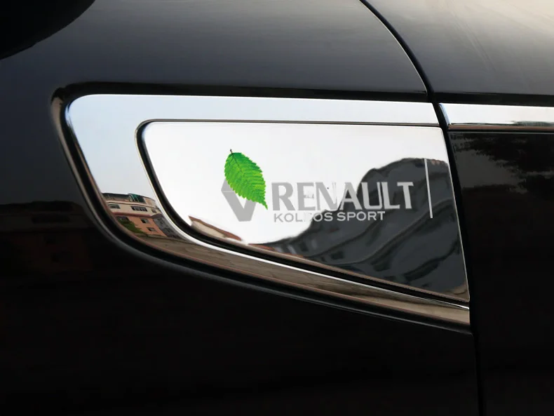 Для Renault Koleos двери автомобиля сторона крыло эмблема Стандартный значок Стикеры автомобиля Стайлинг 2 шт./компл
