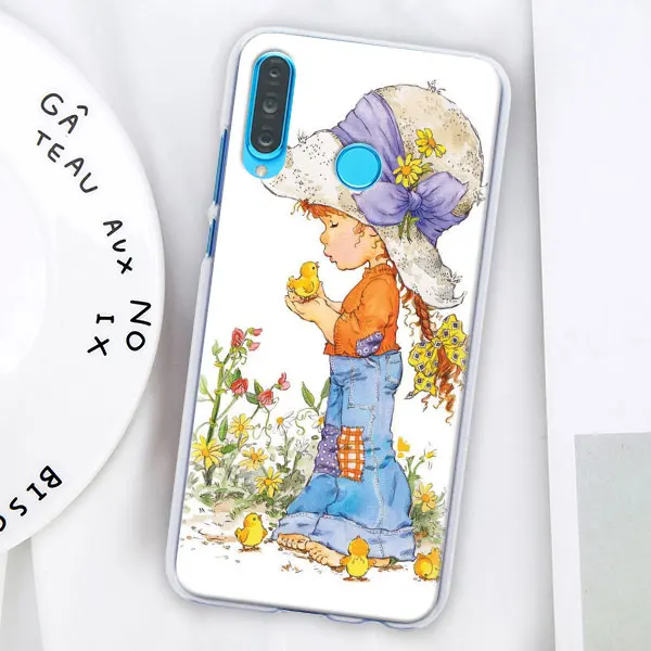 Чехол для телефона Sarah Kay с узором, чехол для huawei P30 Pro P10 P20 P30 Lite P8 P9 Lite P Smart Plus чехол - Цвет: 004