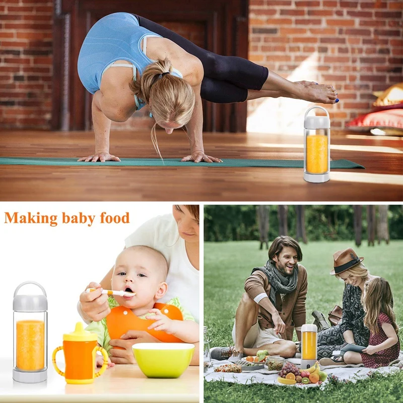 Персональный портативный Блендер с 480 мл бутылкой для путешествий подаваемый