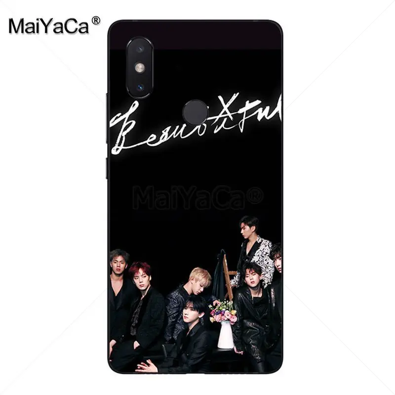 MaiYaCa Monsta X Band Amazing Новое поступление чехол для телефона xiaomi mi 8 se 6 note2 note3 redmi 5 plus note4 |