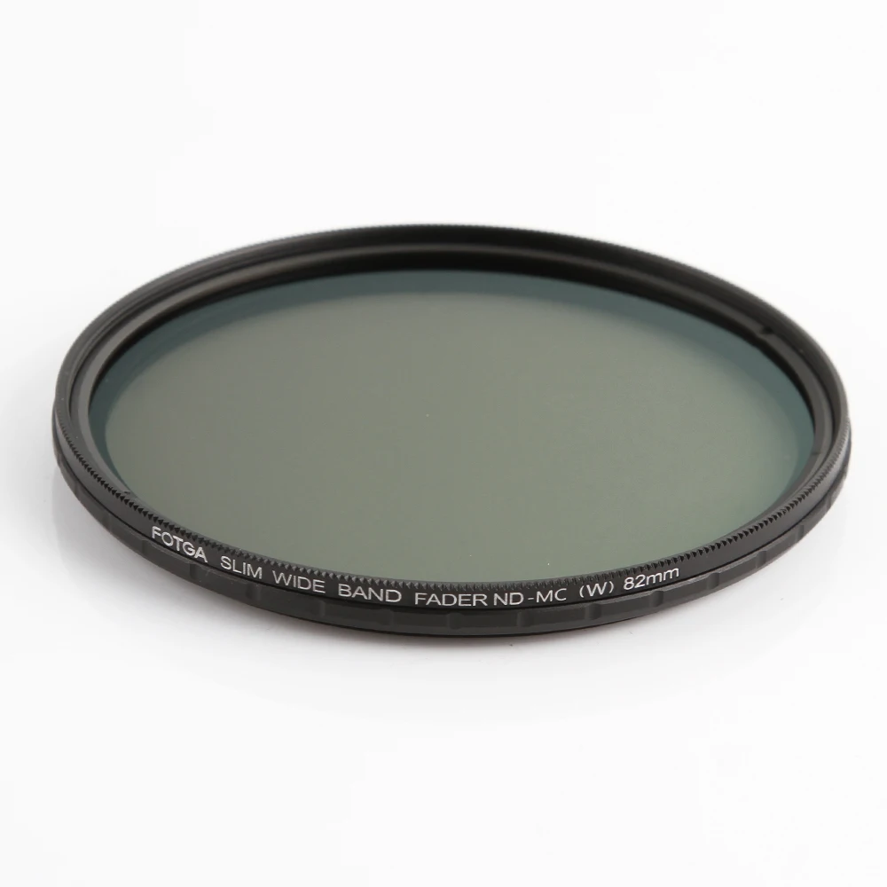 Ультратонкий фотофильтр FOTGA 82 мм с регулируемой нейтральной плотностью ND фильтр