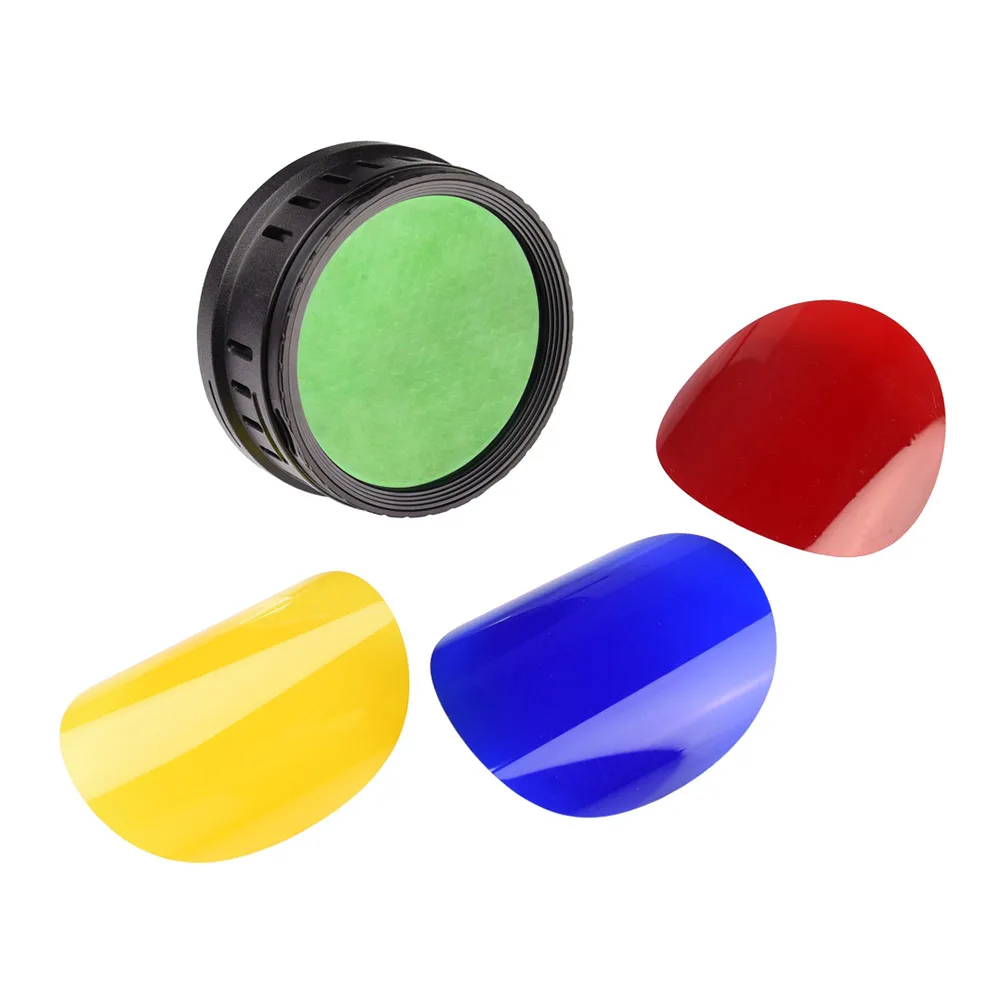 Godox BD08 дверь амбара сотовая сетка и 4 Цвета Гелевые фильтры набор для AD400PRO