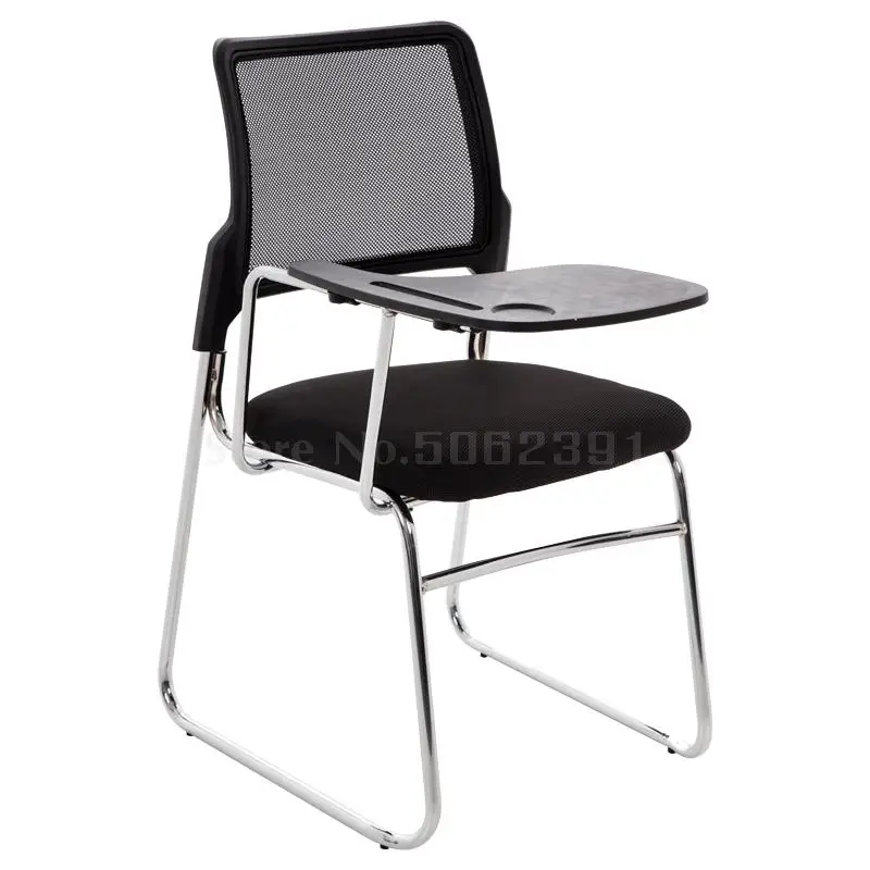 Training chair with writing board folding conference chair staff office chair news chair mahjong chess leisure chair