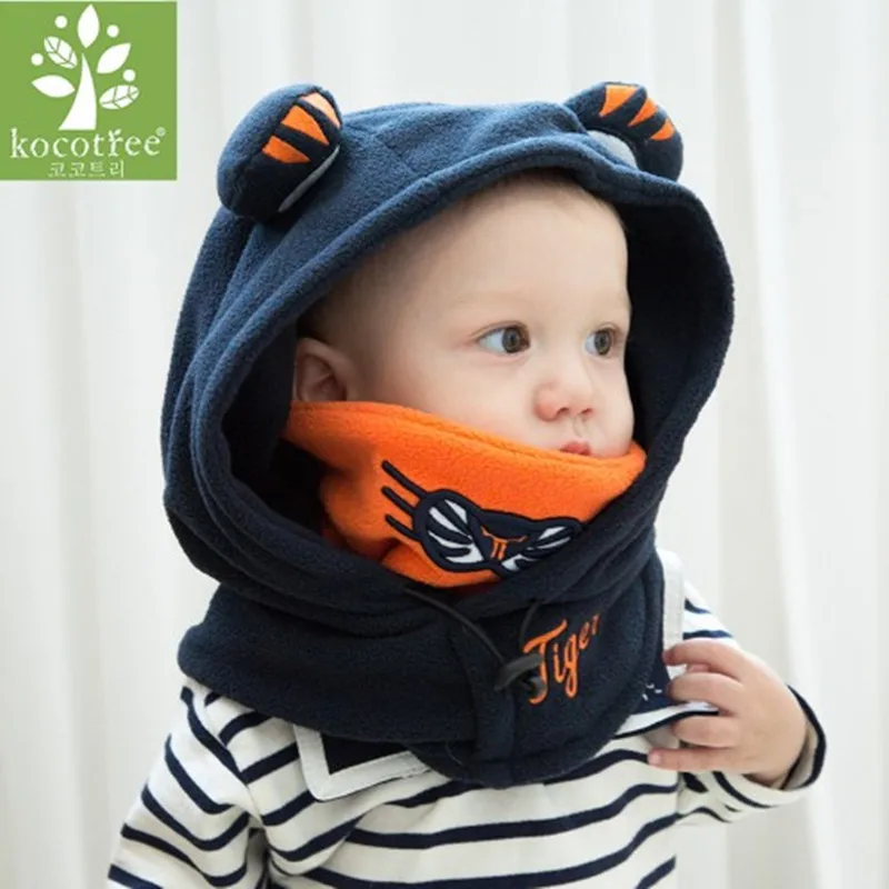 Новый стиль детская шапка зимняя ухо шапки для мальчиков и девочек шаль с