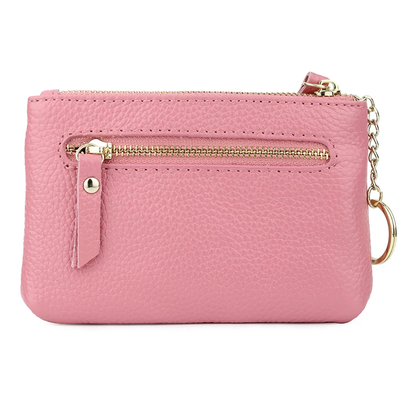 COMFORSKIN Premium 100% Cowhide Leather Zipper Coin Purses Hot Fashion Brand Design Women Wallets Factory Price Direct Selling