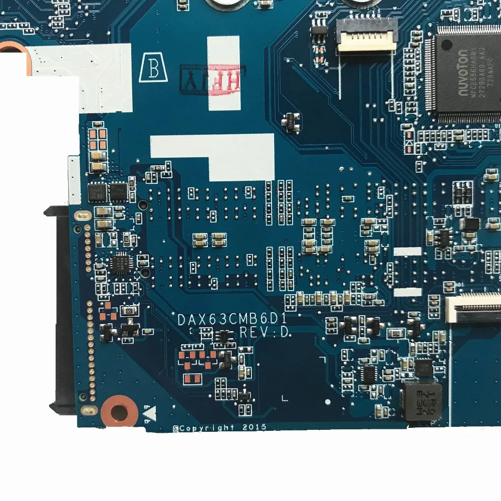 DAX63CMB6C0 для hp Probook 450 G3 ноутбук материнской платы с SR2EU i3-6100U Integrated Графика Протестированы