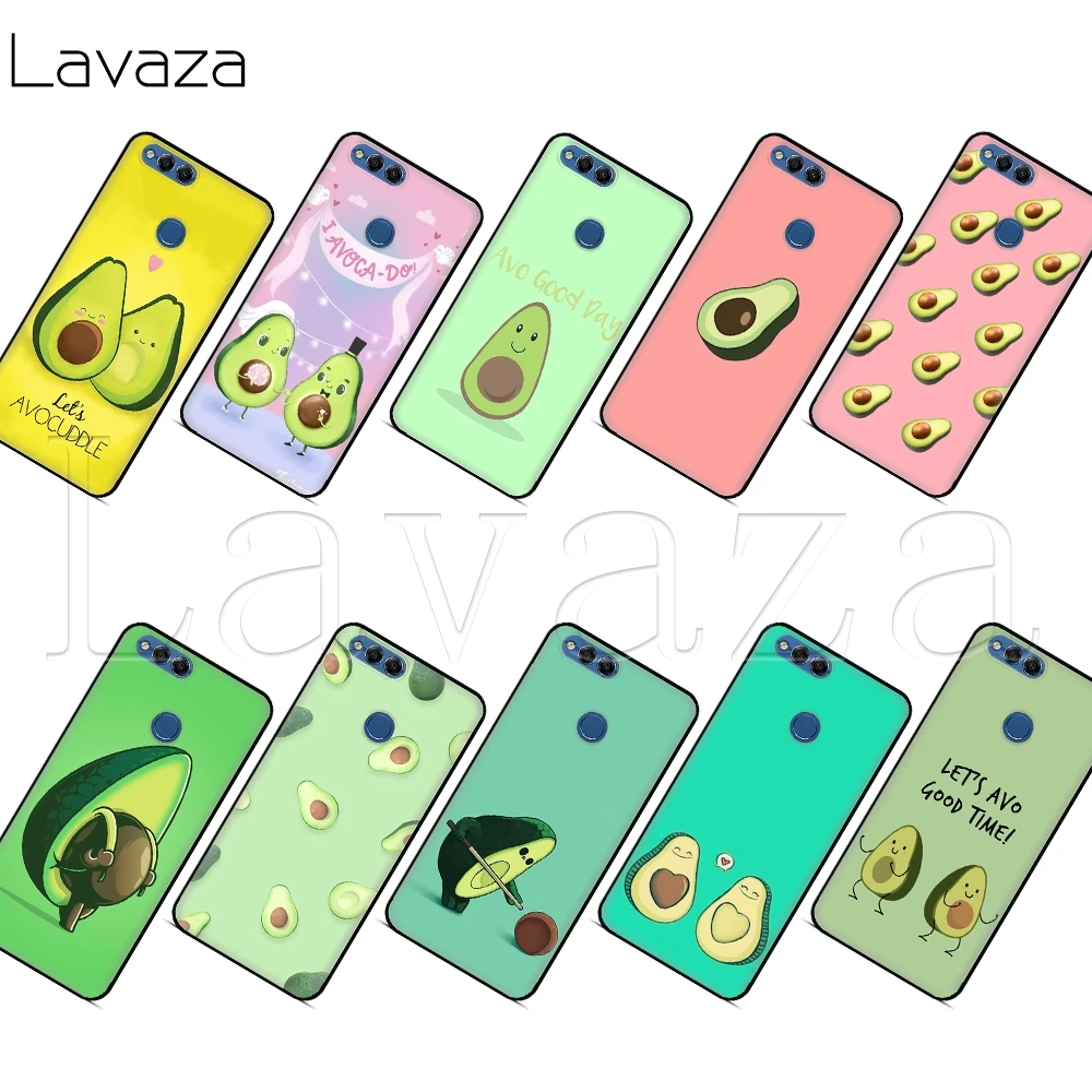 Милый чехол Lavaza с авокадо и едой для Honor Mate 10 20S 6A 7A 7C 7X 8A 8C 8X 9 P9 Lite Pro Y6 Y7 Y9 Prime |