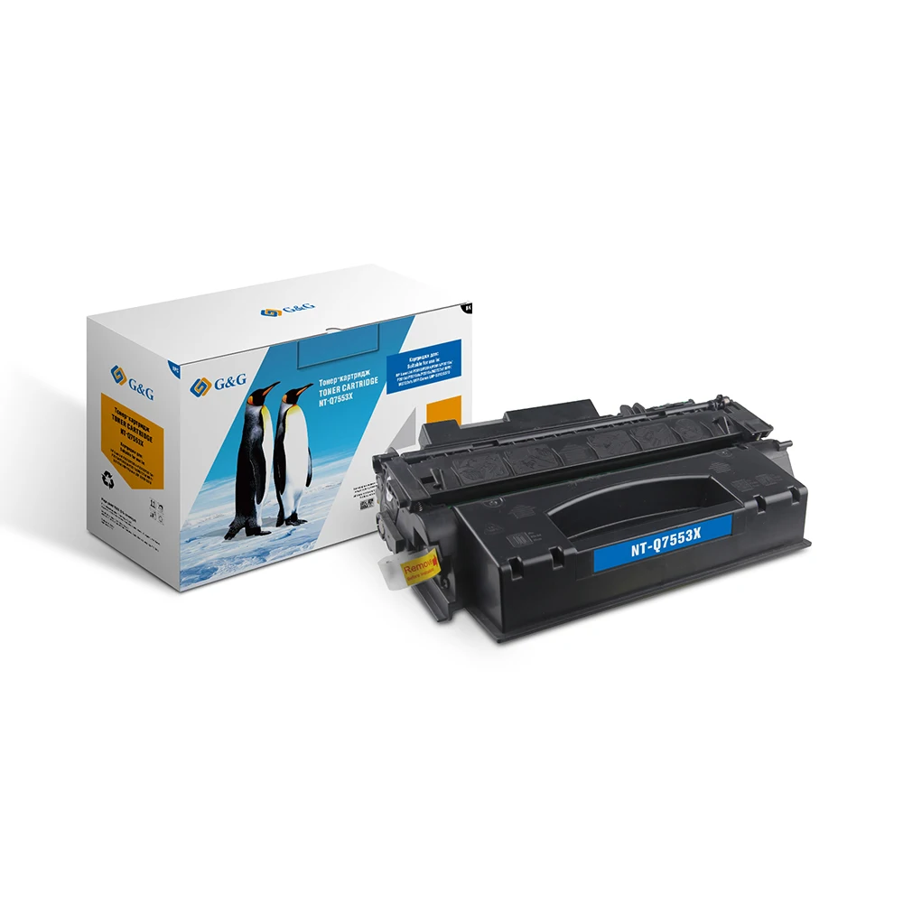 Тонер-картридж G&ampG NT-Q7553X для HP LaserJet P2015 M2727 (7000стр) | Компьютеры и офис