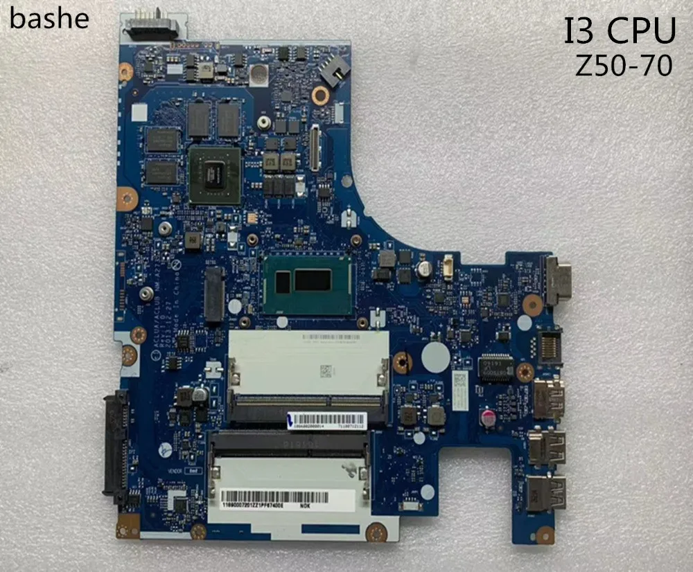 Материнская плата для ноутбука lenovo Z50-70 cpu I3 полностью протестирована