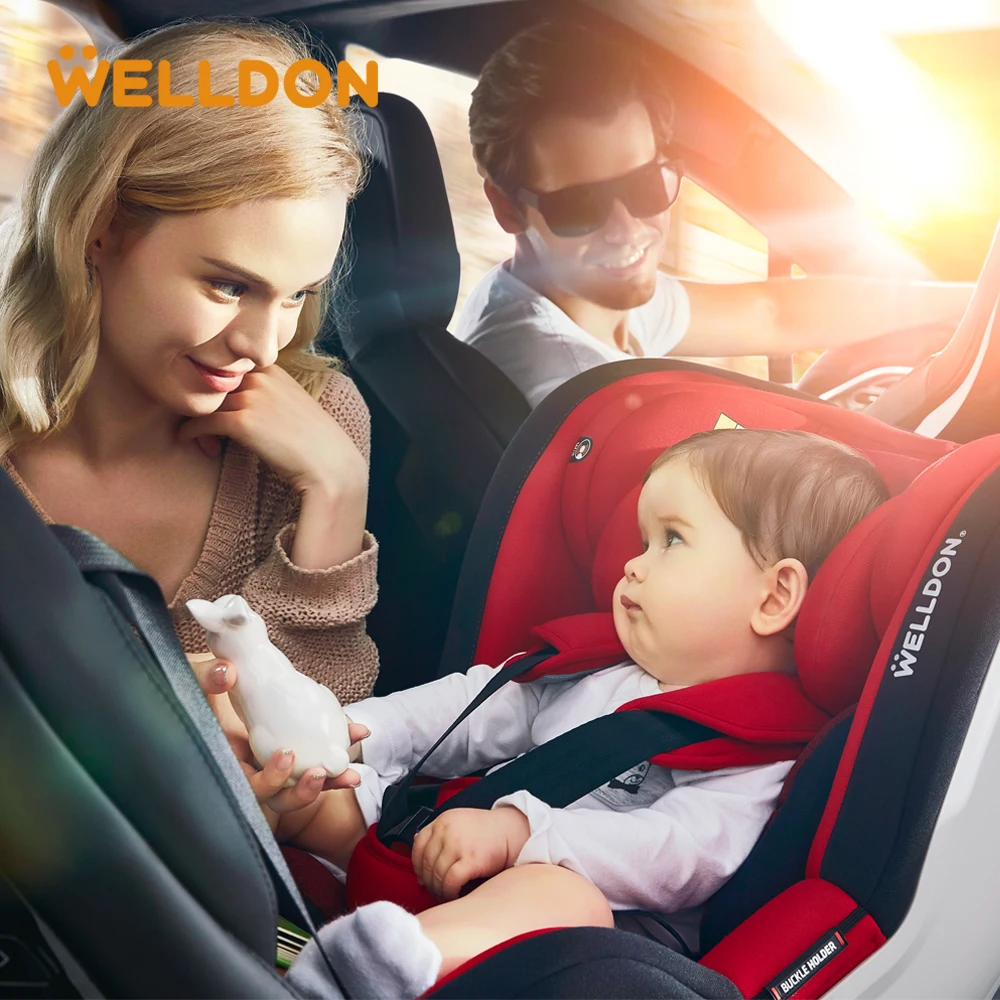 Welldon Chair Body Adjust Car Seat Group 0/1 (0-18kg) Iosfix Interface High Back Child Safety 0-3 Years | Мать и ребенок