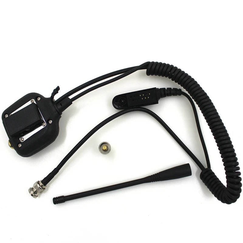 Динамик микрофон для Motorola Walkie Talkie Радио GP328 GP340 GP360 GP380 с UHF/VHF антенной