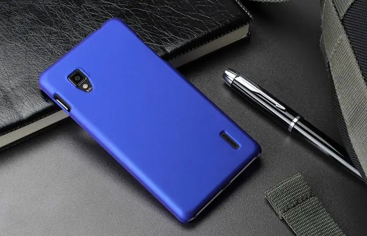 Матовый Жесткий кожаный чехол для LG Optimus G 4G E975 LS970 E971 E973 F180
