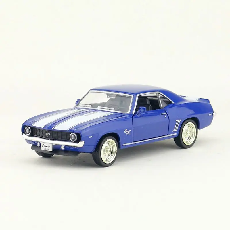 RMZ City/Масштаб 1:36 игрушка/1969 Chevrolet Camaro SS винтажная/литой металлический автомобиль
