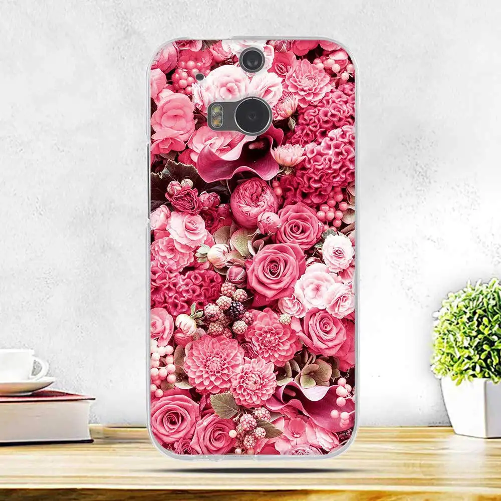 Чехол для HTC One M8 M8s Мягкая силиконовая задняя крышка M8S модные сумки с 3D принтом