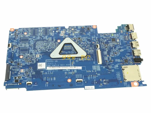 Ноутбук материнская плата для Dell Inspiron 7537 Материнская ноутбука W/I3-4010U Процессор