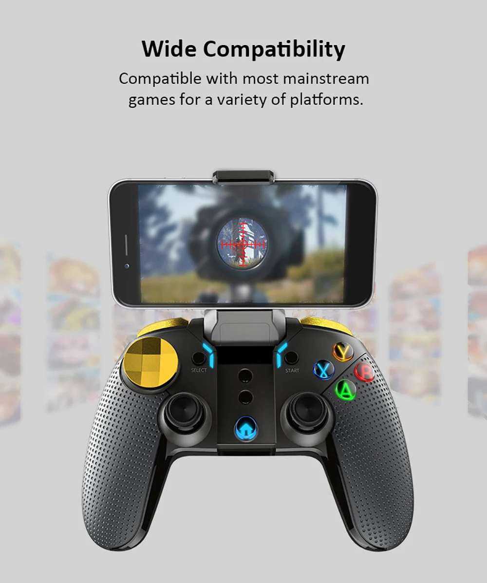 IPega PG-9118 пубг триггер беспроводной Bluetooth геймпад джойстик игровой коврик для IOS iPhone iPad Windows PC PUBG мобильный контроллер