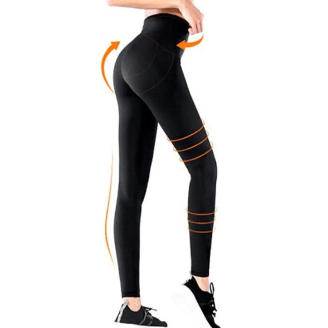 Женская Повседневная печать пуш-ап для бедер эластичные всесезонные высокие