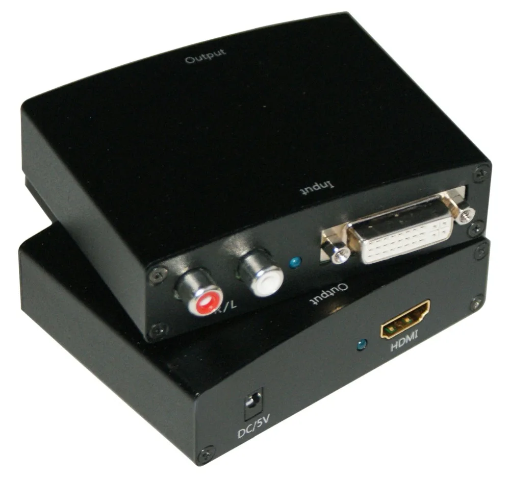 Конвертер DVI + R/L в HDMI|Кабели VGA| |