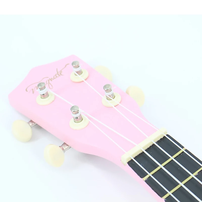 Mcool концертные Гавайские гитары укулеле, 23 дюйма, розовые Ukelele, 4 струны, Гавайские мини-гитары в форме сердца, отверстие для тона, липа, дерево, Uke