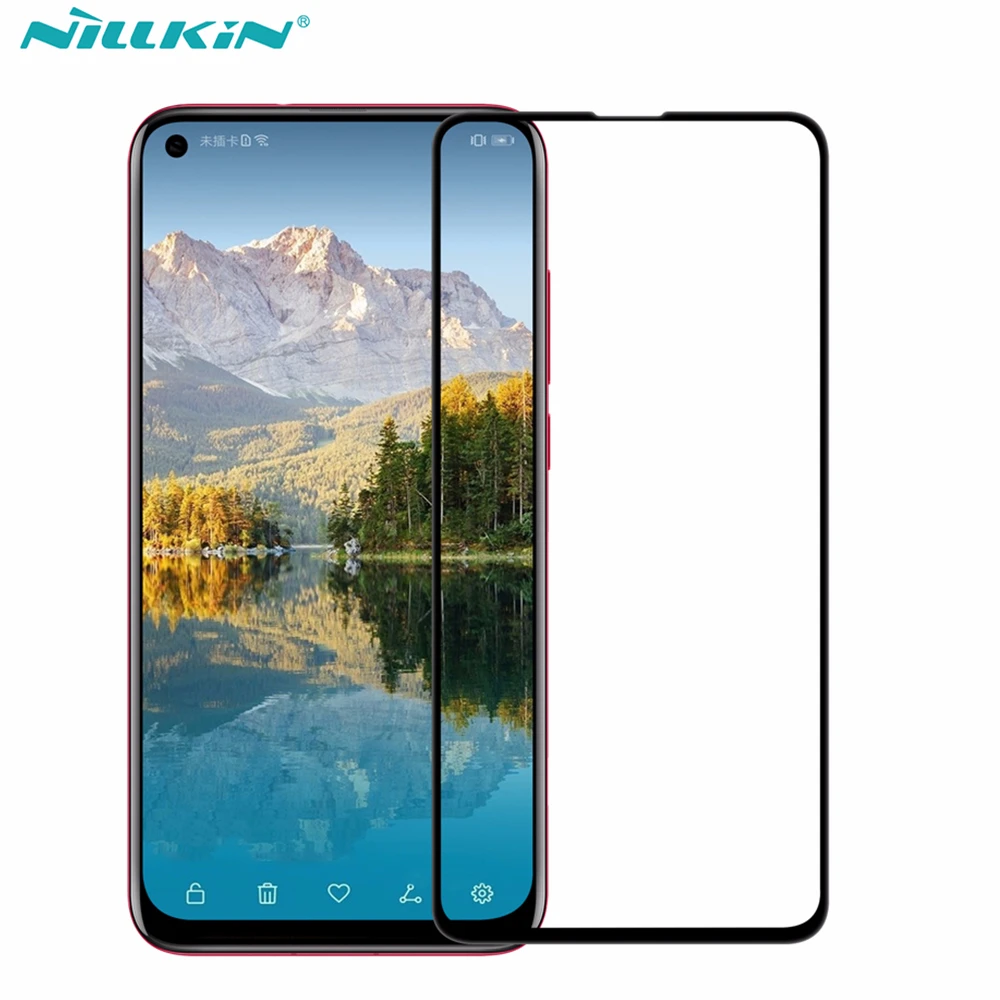 NILLKIN Arc Curve полное покрытие стекло-экран протектор для huawei Honor V20 Amazing XD CP+ MAX Анти-взрыв закаленное стекло