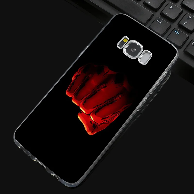 DREAMFOX N163 One Punch Man Мягкий силиконовый чехол из ТПУ для samsung Galaxy Note S 3 4 5 6 7 8 9 Edge Plus Grand