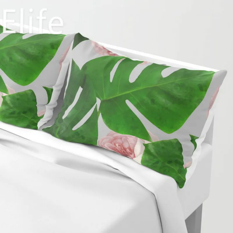 14 Elife Nordic искусственные зеленые листья полиэстер декоративная подушка наволочки в подушка чехол для подушки для дивана автомобиля 30x50 см - Color: 14