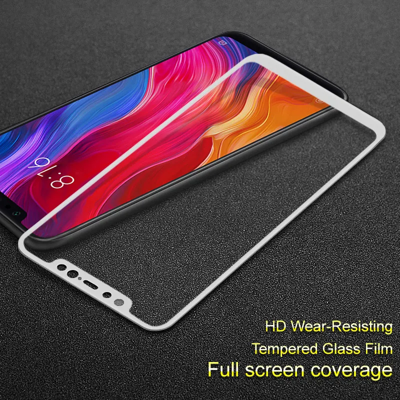 Imak Tempered Glass for Xiaomi Mi 8 xiaomi mi8 film Full Cover Screen Protector Protective Xiomi SE 8SE | Мобильные телефоны и