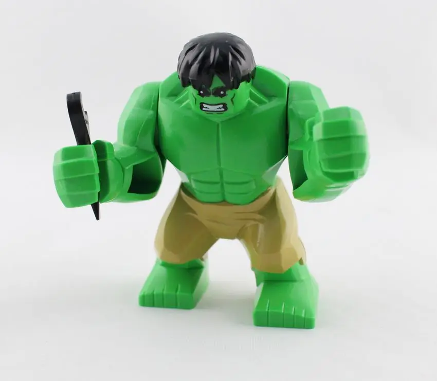 Одна строительных блоков 7 см леди dogshank фантастические четыре Thanos colorssus Халк Juggerna Кирпичи игрушки для детей KF1010B - Цвет: Decool 0144 Not Box