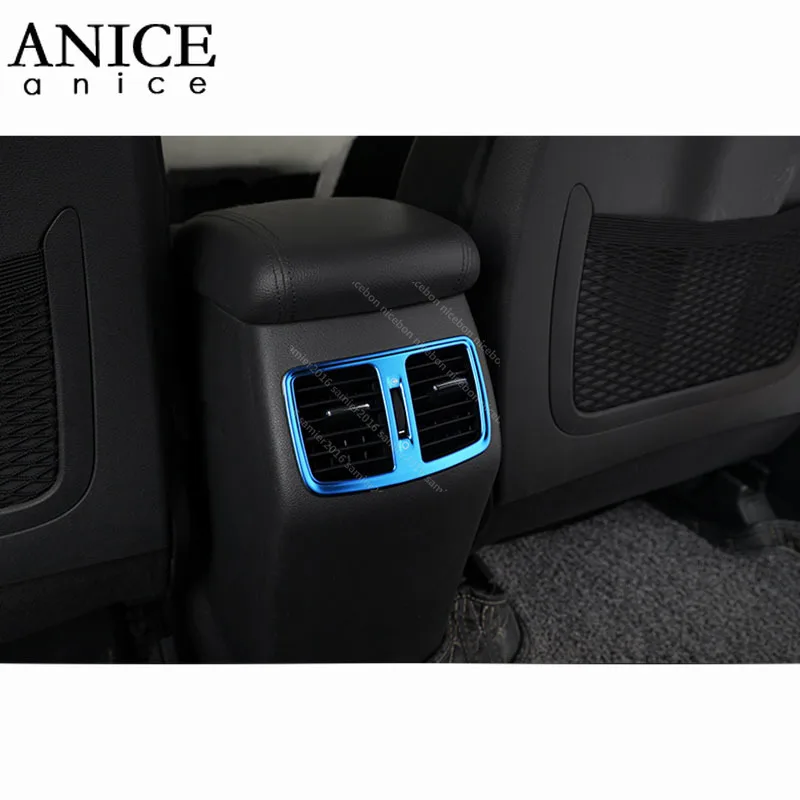 stainless Armrest Rear Ac Vent Frame Cover Trims For Hyundai Tucson 2015-2018 | Автомобили и мотоциклы