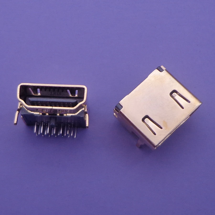 5 шт. 19 Pin вилкой/корейский женский интерфейс HDMI совместимых разъем 3 мя рядами