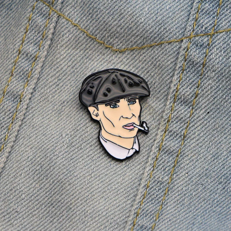 P2272 Dongmanli tv series Peaky Blinders металлическая брошь с эмалью булавка для рюкзака