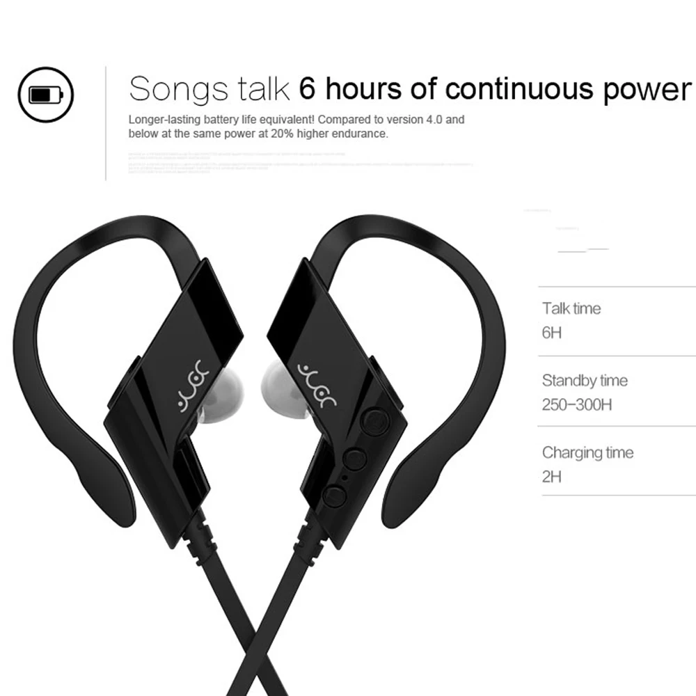 Спортивные Беспроводные Bluetooth 4 1 2019 наушники с шейным ремешком портативные