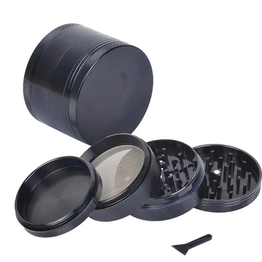 YOYUEDE 2017 New 4-layer Aluminum Herbal Herb Tobacco Grinder Smoke Grinders levert dropship 2Jun27 | Дом и сад