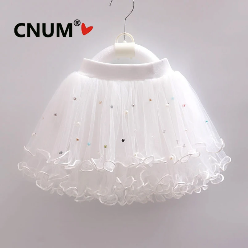 Новые юбки пачки для девочек Детские вечерние американки танцев фатиновая юбка с