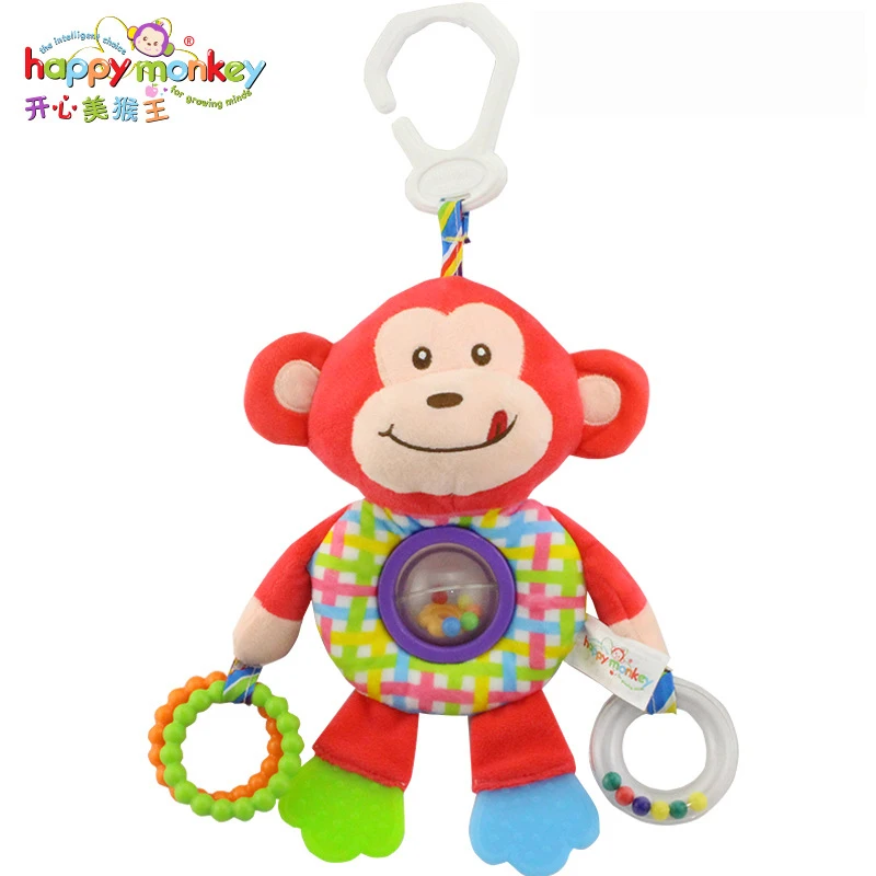 Детские коляски подвесные погремушки игрушки Kawaii токарный станок с животными