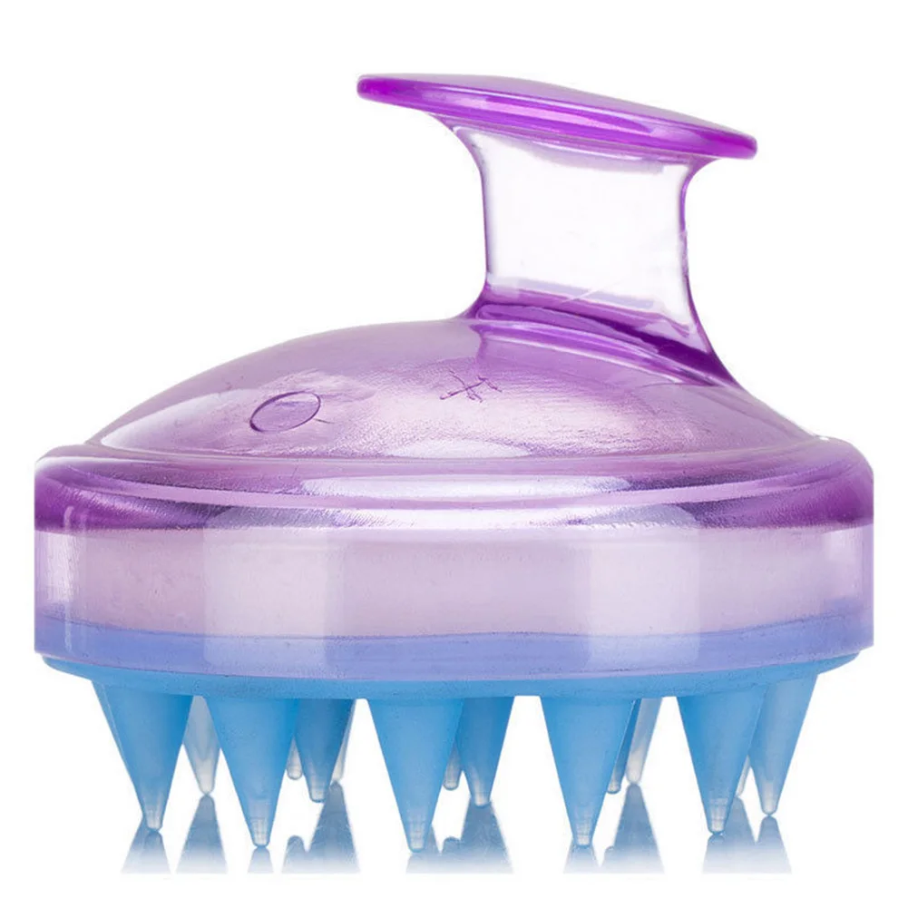 Силиконовые для тела душа Spa скальп крепеж ванной массаж кисточки Шампунь