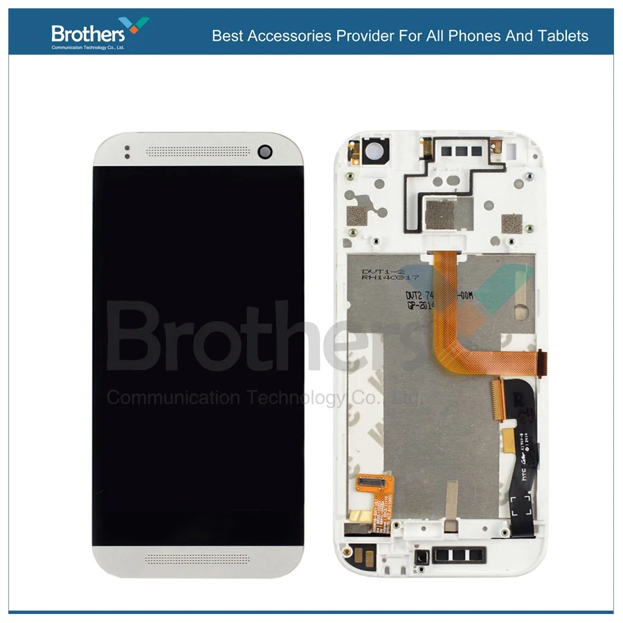 ЖК дисплей для HTC One Mini 2 / M8 экран сенсорный дигитайзер в сборе с рамкой замены