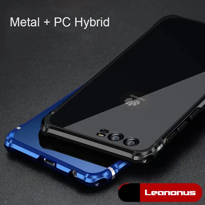 Leanonus металлический корпус для Huawei mate 10 Pro P10 плюс смешанный с алюминием каркас +