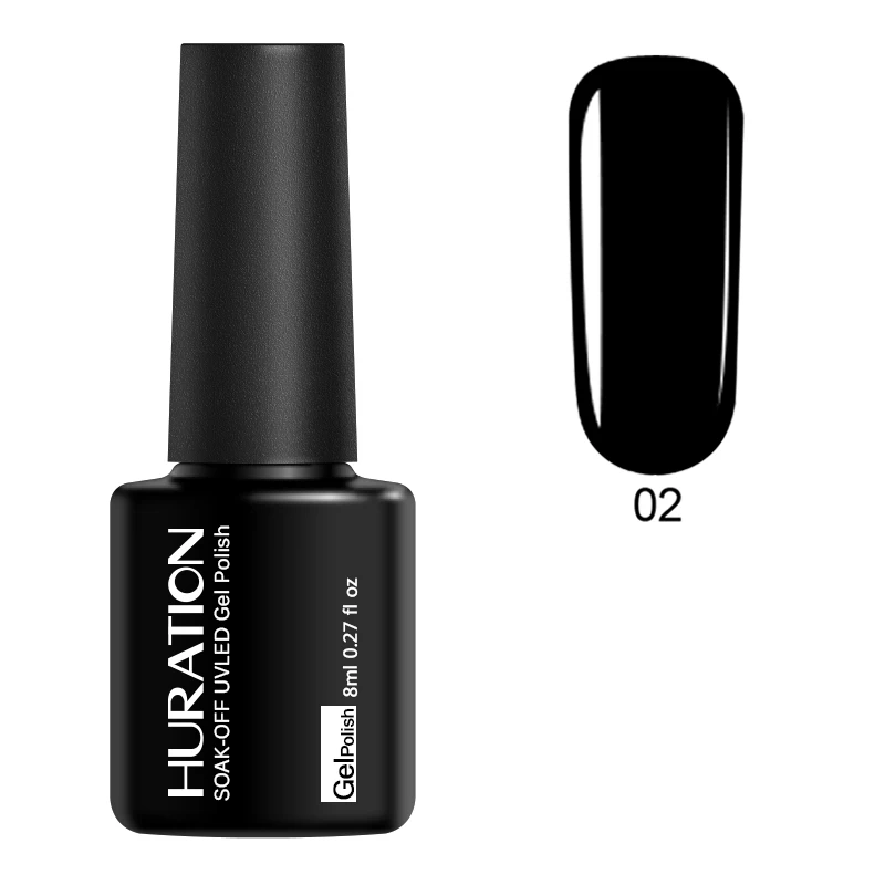 02 Huration UV Nail Gel Polish Glitter 29 Color Gellak for Manicure Top Base Polish Semi-permanent Gel Varnish Off White Nail Art - Цвет: 02