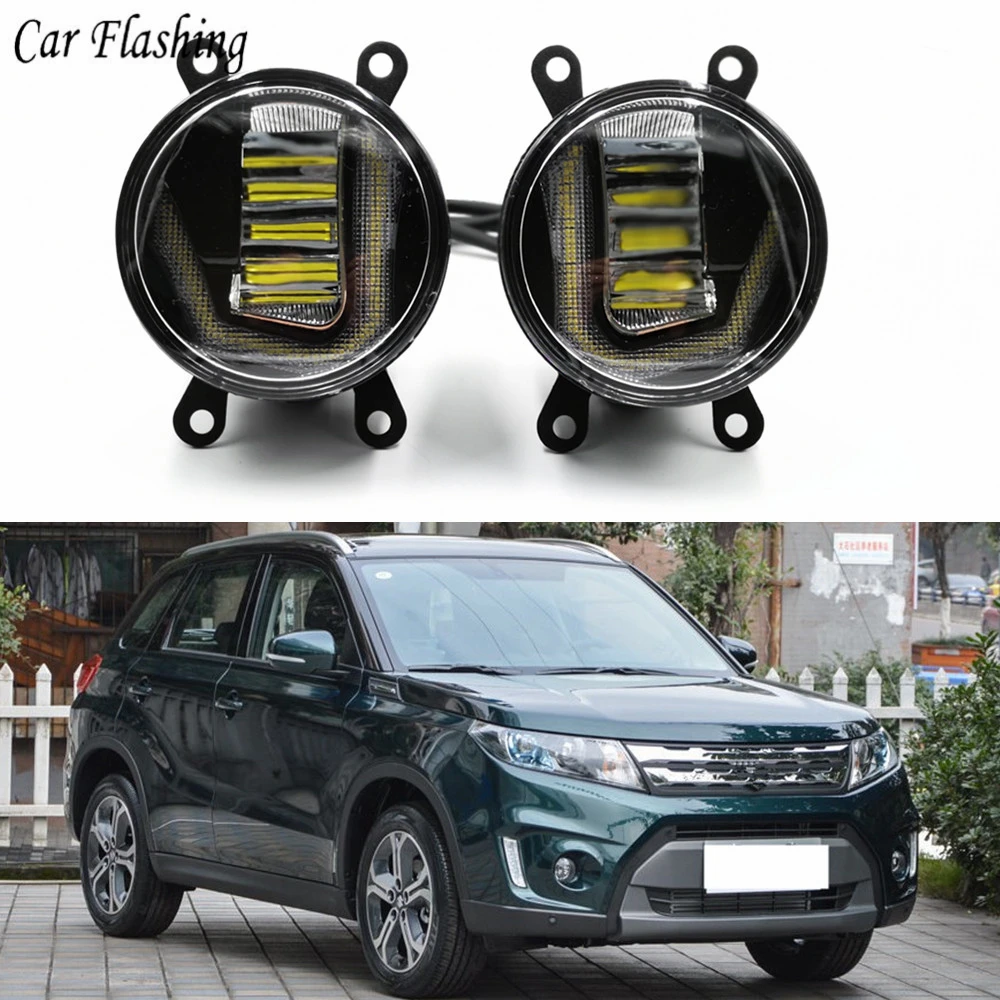 3 в 1 функции светодиодный DRL Дневной светильник автомобиля проектор